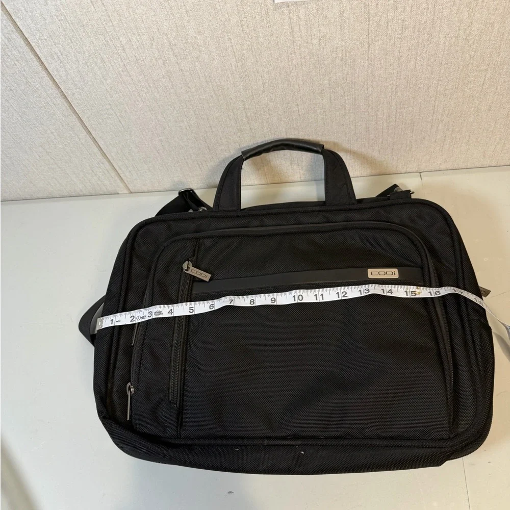 Black Men's Laptop Messenger Bag‎